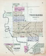 Tecumseh, Elk Creek, Crab Orchard, Nebraska State Atlas 1885